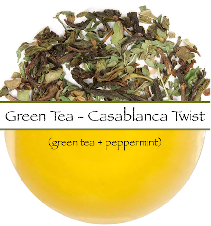 Casablanca Twist Peppermint Green Tea