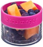Aqua Zinger 20oz Fruit Infuser Pink Lid and Trim