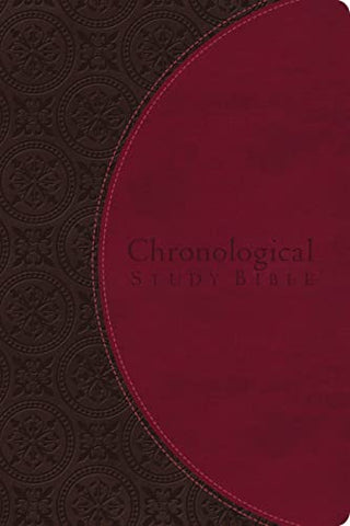 BBL NIV CHRON Brown/Burgundy Study REG$100