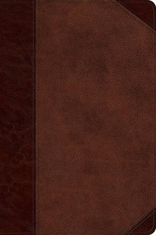 BBL ESV Gosp Trans BRN WALNUT Bible