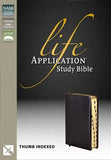 NAS Life Application Study Bible w Thumb Index