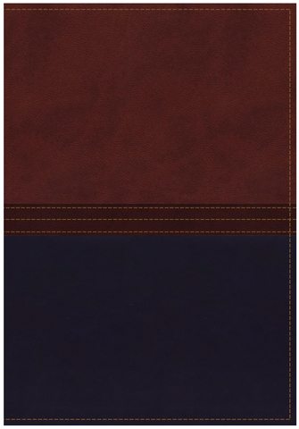 BBL NKJ MacArthur Study Bible, NKJ Brown/Navy REG$93 CA