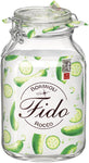 FIDO Italian glass jars