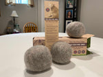 Pure Wool Dryer Balls Set of 3