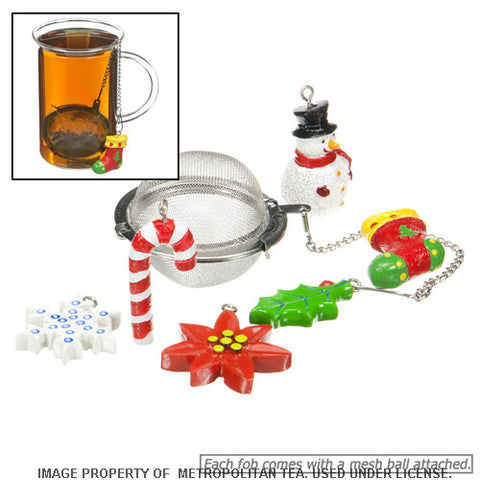 Holiday Mesh Ball Infusers w/FOB