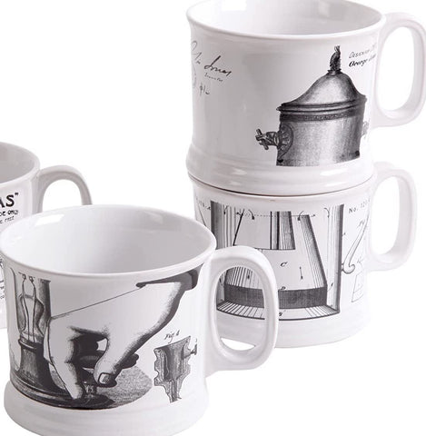 Bristow Wide Mouth Assorted Mugs