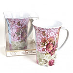 Porcelain Tall Mug w Gift Box