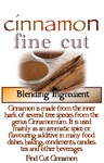 Cinnamon Fine Cut