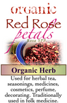 Rose Petals Red Organic