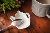 Teabag Holders Assorted Shapes White