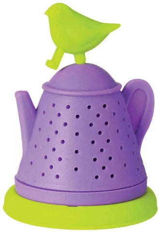 Silicone Purple Teapot Infuser