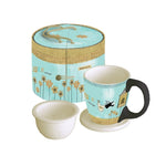 Ceramic Infuser Mug w/Ceramic Infuser/Gift Box