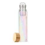 Glass Travel Tumbler w/Bamboo/Infuser/Sleeve