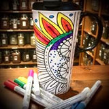 JAC Ceramic Travel Mug or Cup DIY Color