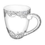 JAC Ceramic Travel Mug or Cup DIY Color
