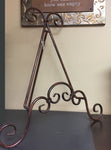 Easel Bronze Metal Stand 15"