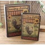 BOOKBOX Country Living Rooster Assorted