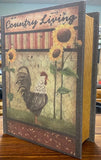 BOOKBOX Country Living Rooster Assorted