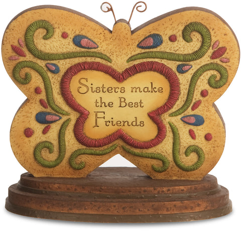 Butterfly Plaque... Sisters