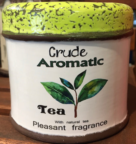 Ceramic Planter Tea Motif