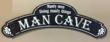 ManCave Signs Metal Assorted