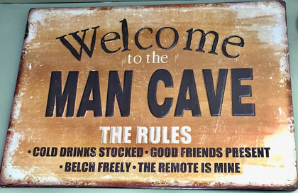 ManCave Signs Metal Assorted