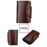 CC Snap Card (15) Wallet Leather Coffee REG$29