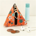 Triangle Zip Bag Small Assorted