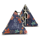 Triangle Zip Bag Small Assorted