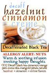 Decaff Hazelnut Cinnamon Cream Black