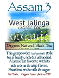 Assam3 Organic West Jalinga Estate Tea