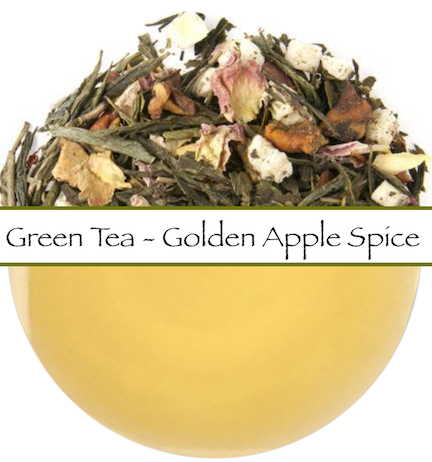 Golden Apple Spice Green Tea