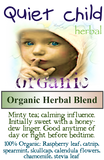 Quiet Child Organic Herbal