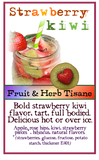 Strawberry Kiwi Fruit Tisane