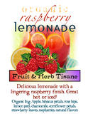 Raspberry Lemonade Organic Fruit Tisane