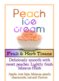 Peach Ice Cream Fruit Tisane