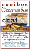 Rooibos Cinnamon Bun Chai