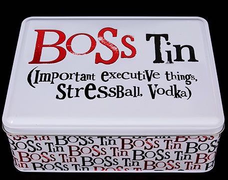 Tin Box BOSS REG$10