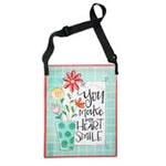 Giftable Tote - Make Heart Smile - 13wx16h in flat