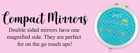 Compact Mirrors Assorted Styles