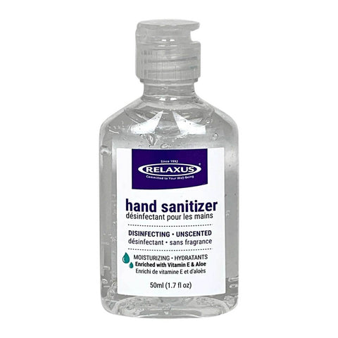 Relaxus Hand Sanitizer 50ml VitE+Aloe REG$4