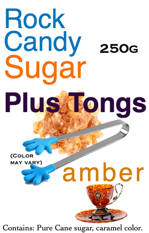 Rock Sugar 250g + Tongs